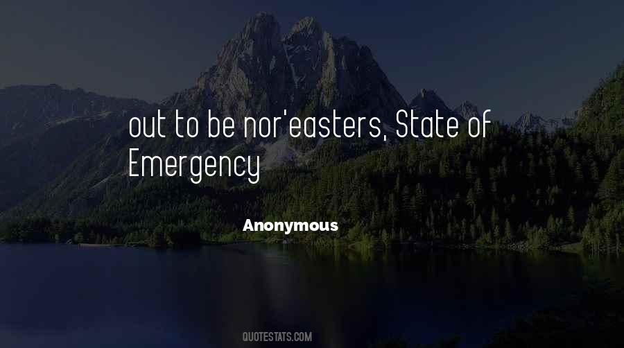 Quotes About Emergency #1058328