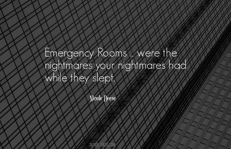 Quotes About Emergency #1409486