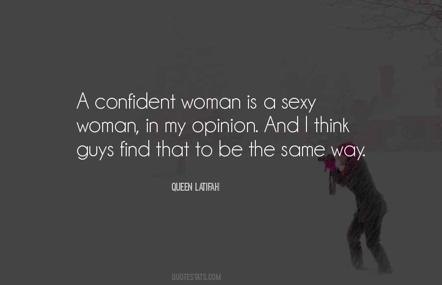 Quotes About Confident Woman #839316