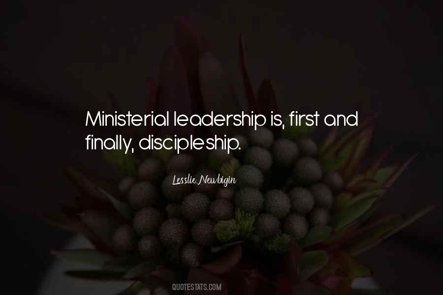 Quotes About Discipleship #1091490