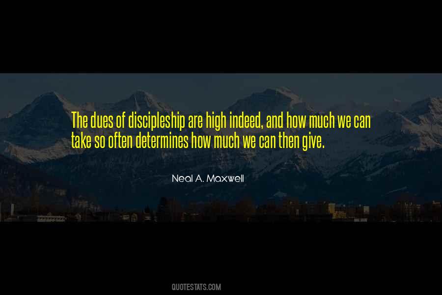 Quotes About Discipleship #1158593