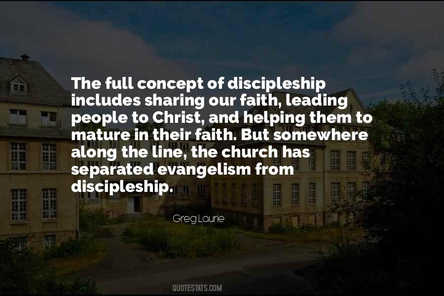 Quotes About Discipleship #1344164