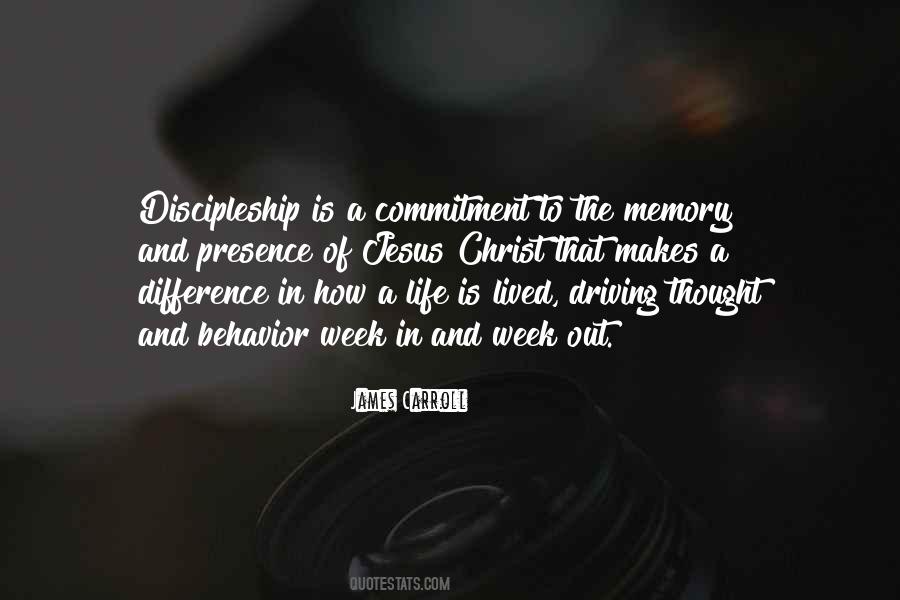 Quotes About Discipleship #154046