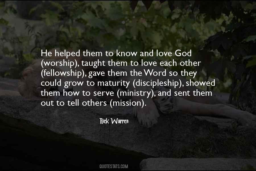 Quotes About Discipleship #1561644