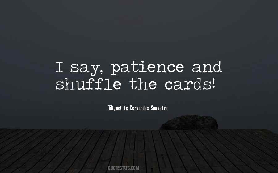 Shuffle Cards Quotes #948120