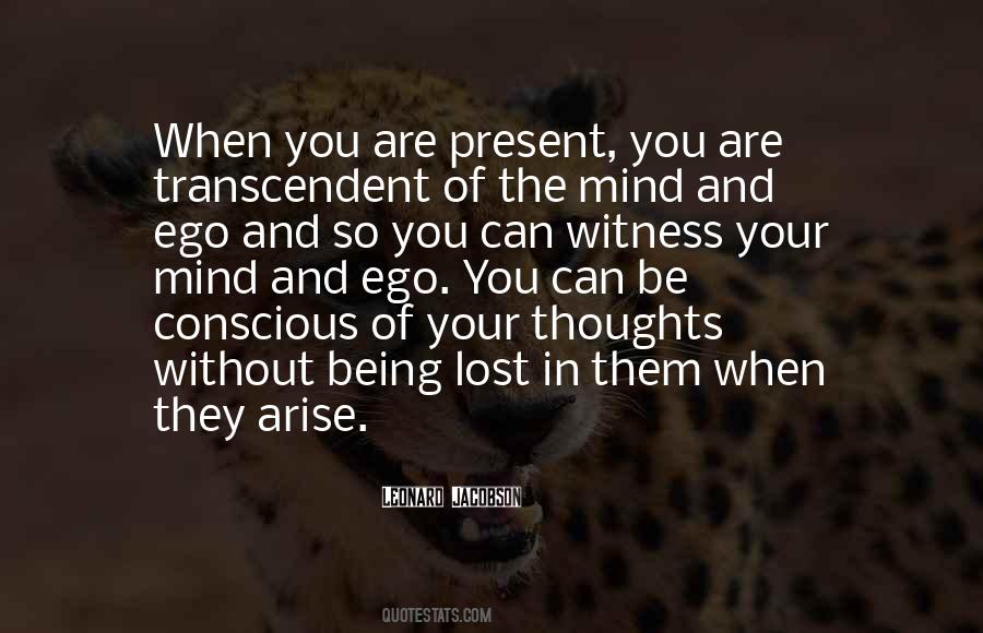 Quotes About Being In The Present #641824