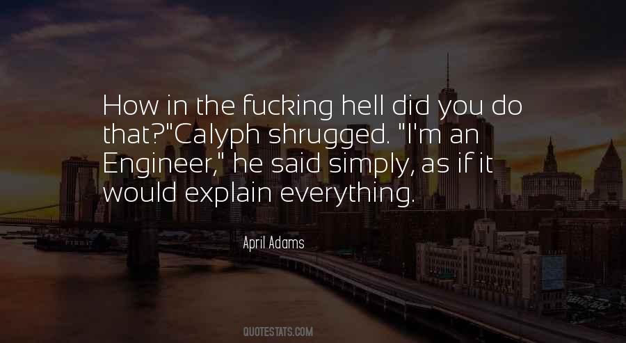 Non Engineering Quotes #94523