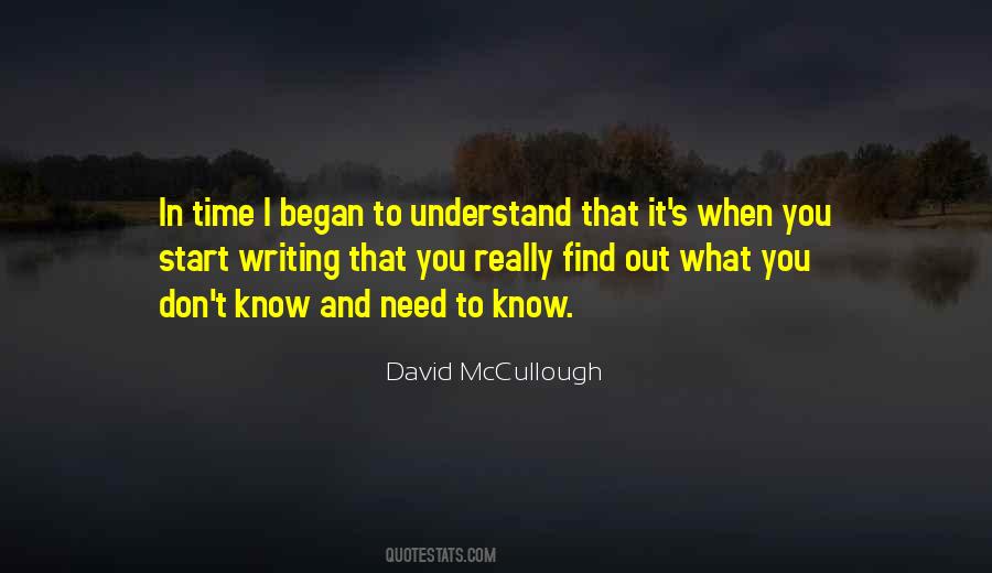 Quotes About What You Don't Understand #450953