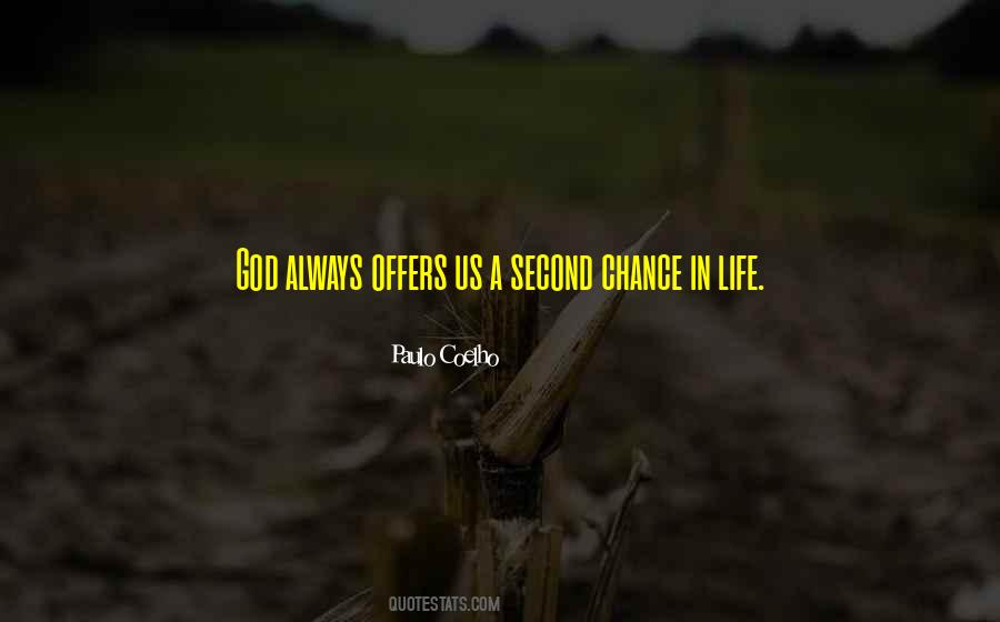 Quotes About Second Chance In Life #1517320