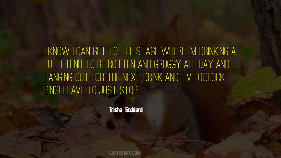 Quotes About Stop Drinking #1321911