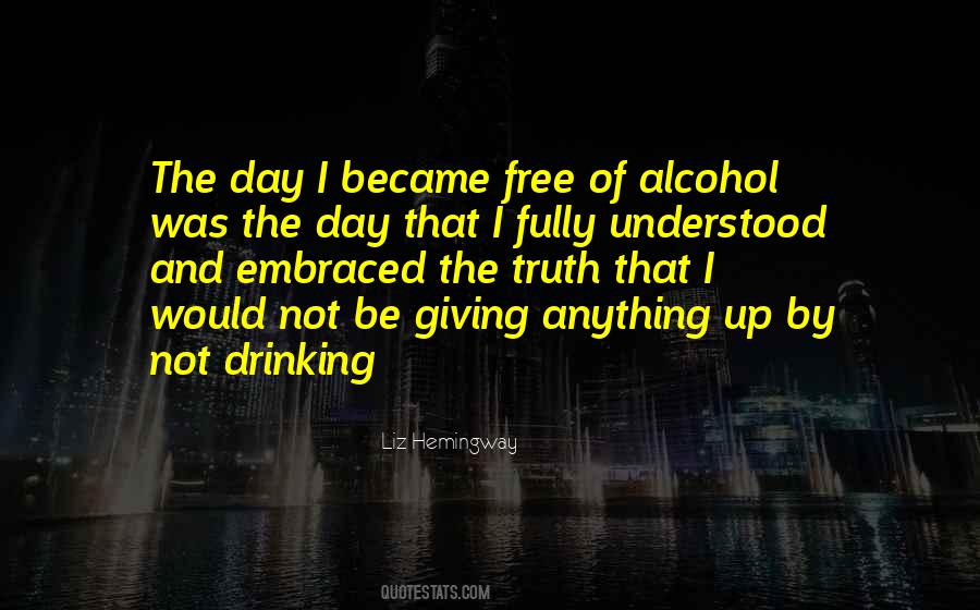 Quotes About Stop Drinking #968713