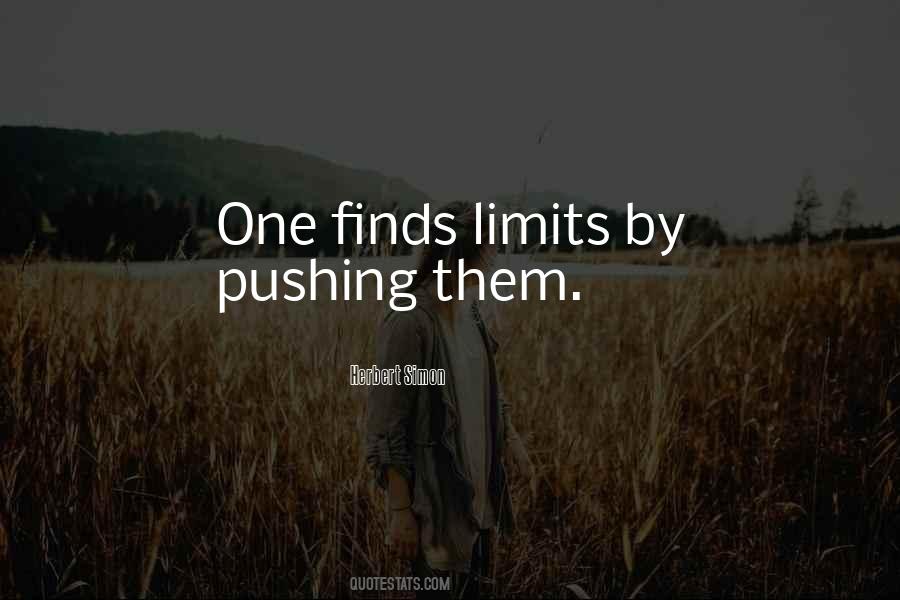 Quotes About Pushing Your Limits #1456206