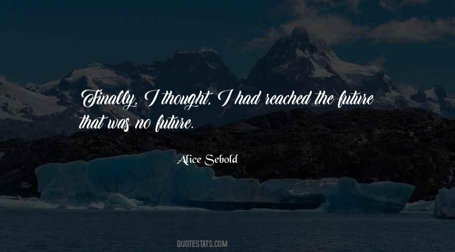 Quotes About Sebold #432842