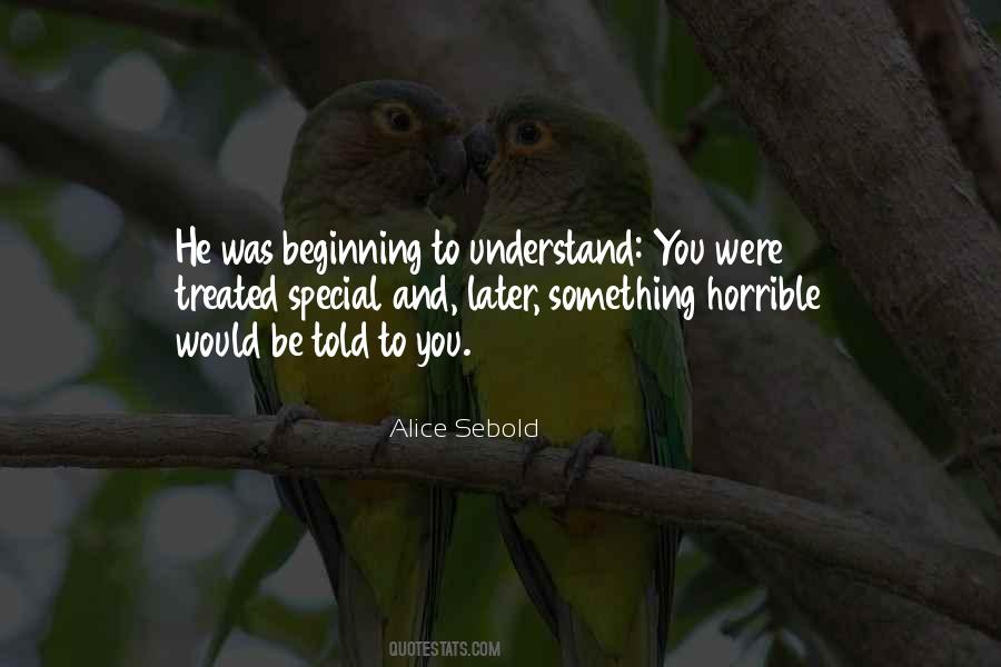 Quotes About Sebold #683882
