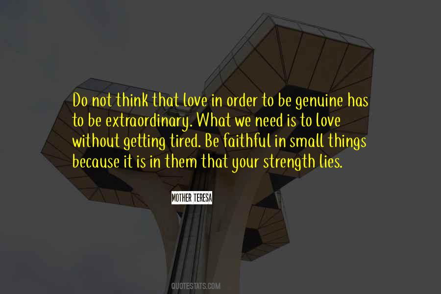 Quotes About Small Things #1128375