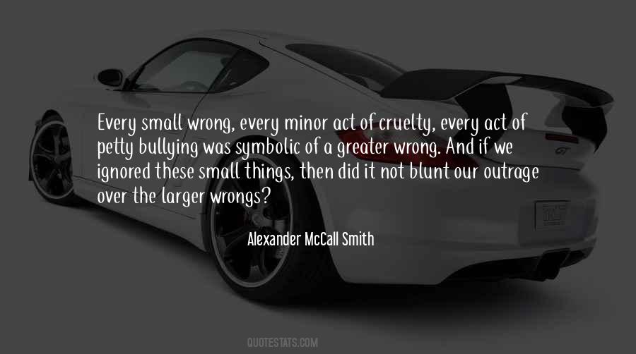 Quotes About Small Things #1144734