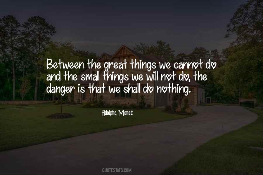 Quotes About Small Things #1178732