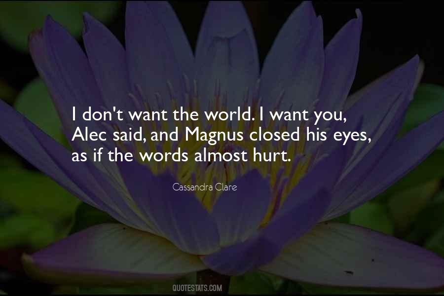 Quotes About Alec And Magnus #569120