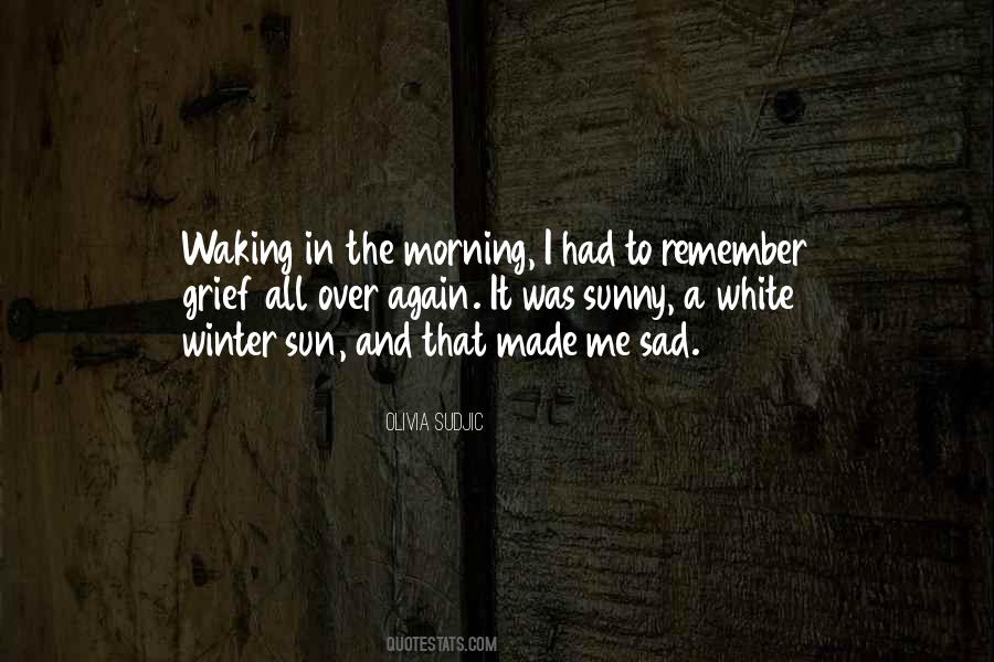 Quotes About Sunny Winter #262556