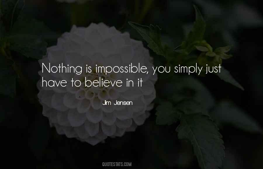 Quotes About Impossible #1786481