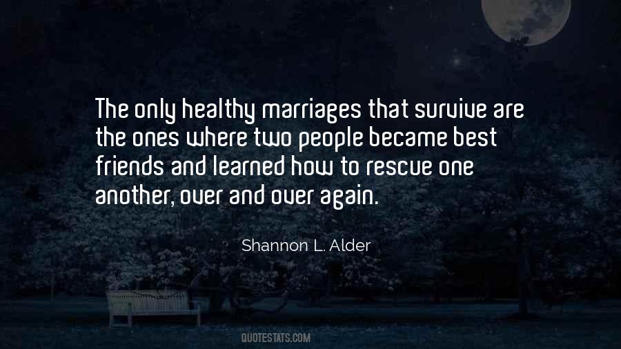 Healthy Marriages Quotes #1072255