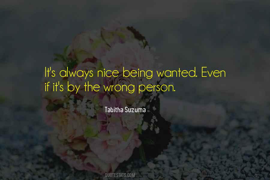 Quotes About The Wrong Person #632307