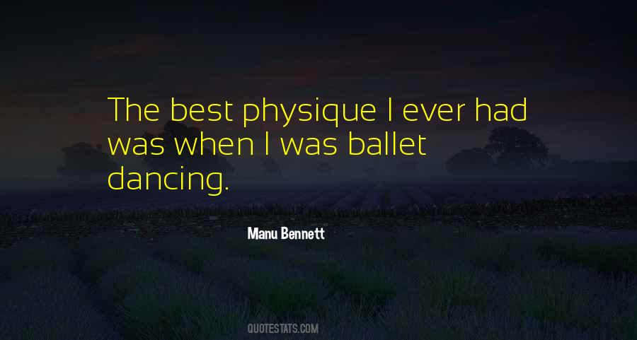 Quotes About Ballet Dancing #1027966
