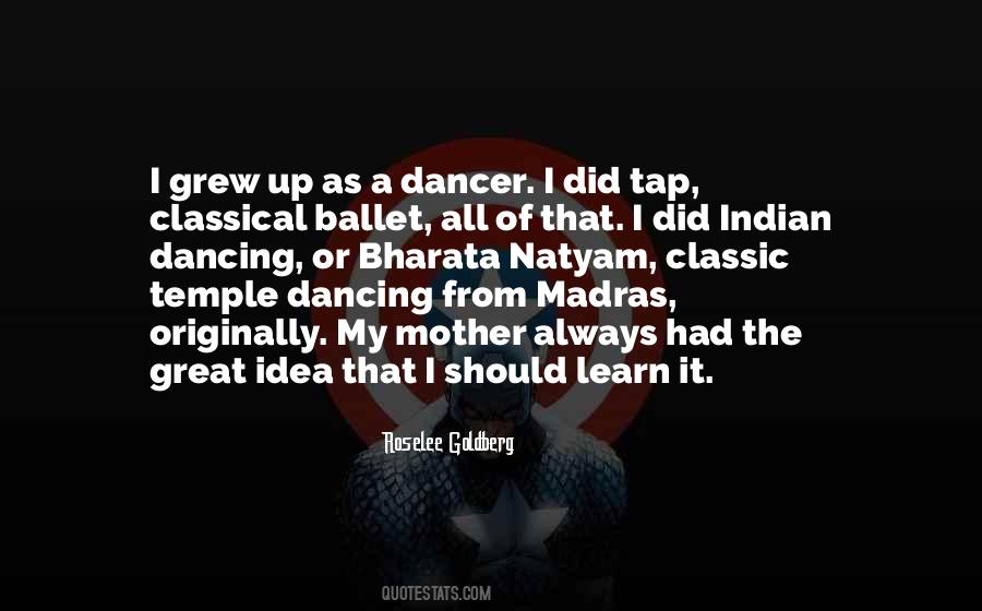 Quotes About Ballet Dancing #562415