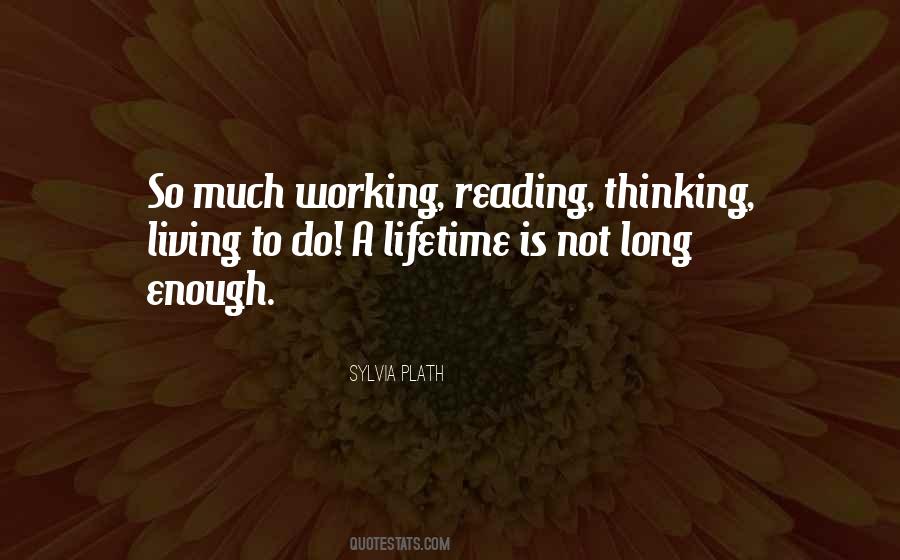 Quotes About Not Thinking Enough #789819