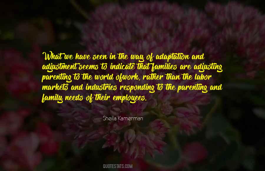Adaptation And Adjustment Quotes #533153