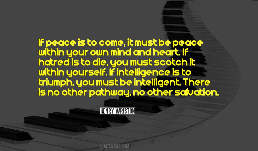 Quotes About Peace Within Yourself #1717986