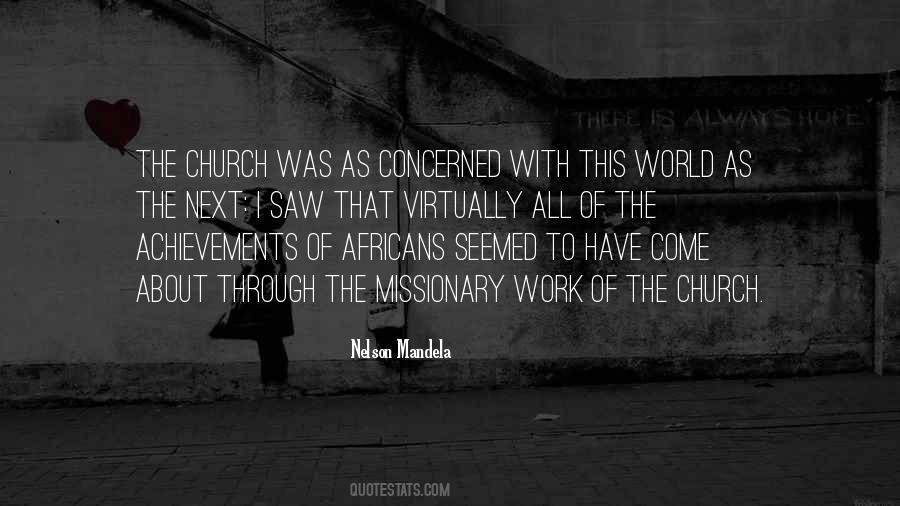 Quotes About Missionary Work #1553255