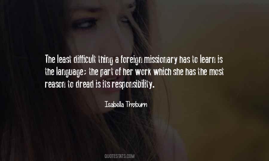 Quotes About Missionary Work #1616027