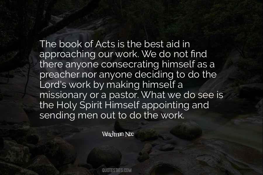 Quotes About Missionary Work #1653669