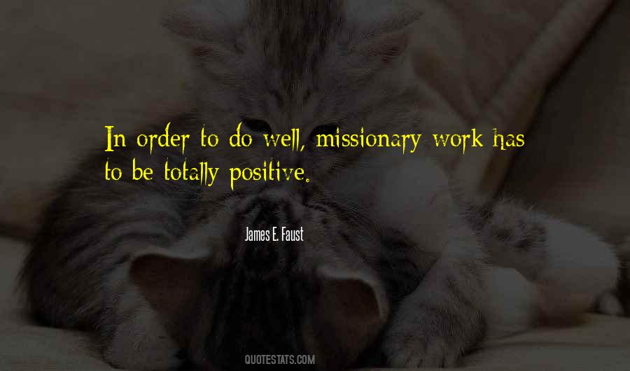 Quotes About Missionary Work #328922