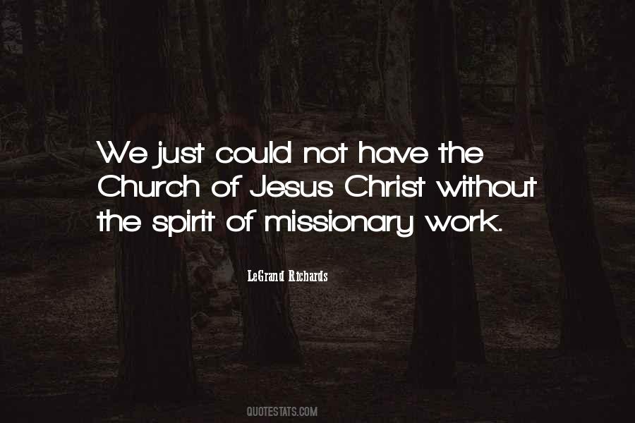 Quotes About Missionary Work #955647