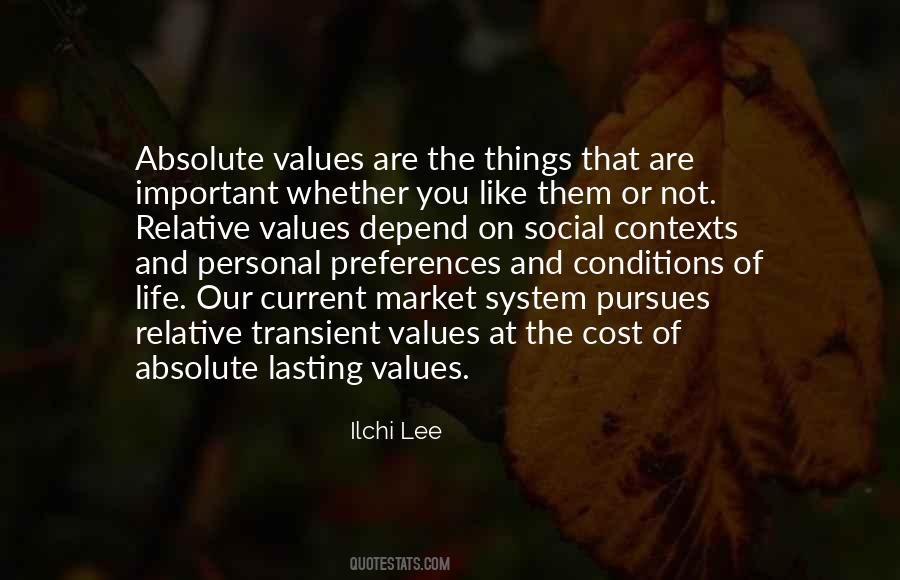 Absolute Values Quotes #365296