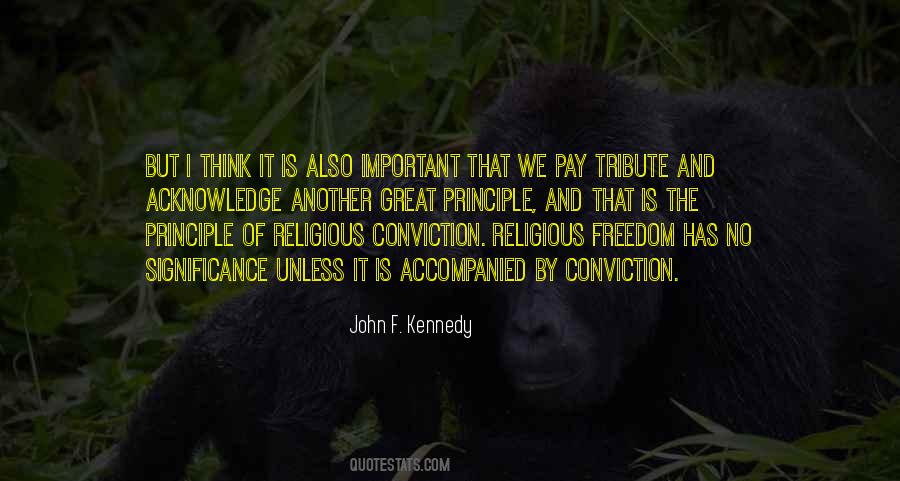 Quotes About Religious Conviction #1613308