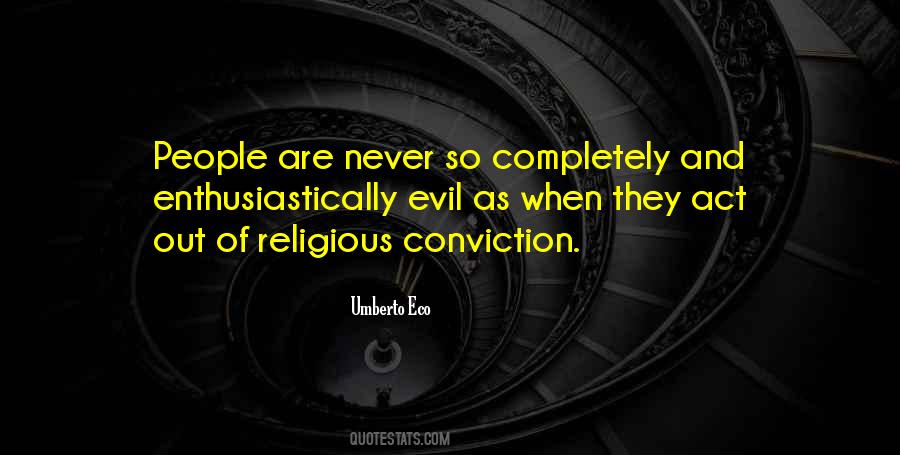 Quotes About Religious Conviction #830690