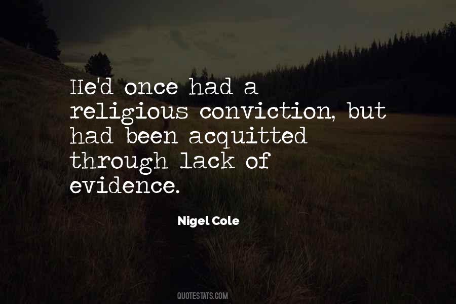 Quotes About Religious Conviction #9765