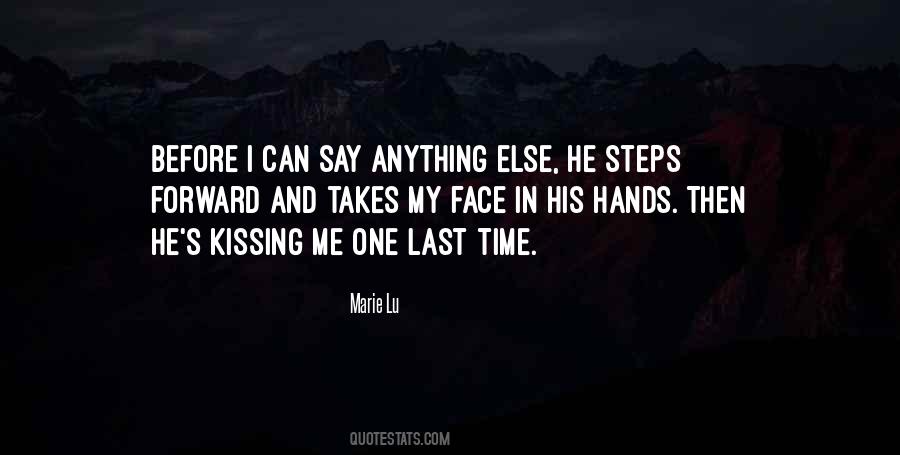 Kiss Goodbye Quotes #399819