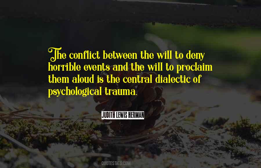 Quotes About Conflict And Stress #264056