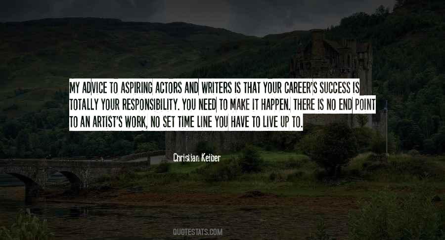 Aspiring Actors Quotes #611548