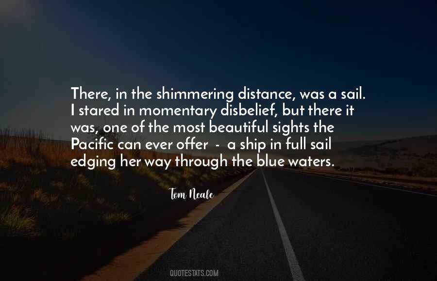 Quotes About Blue Waters #1443969