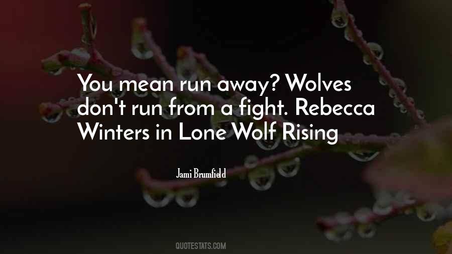 Fantasy Wolf Quotes #1819932