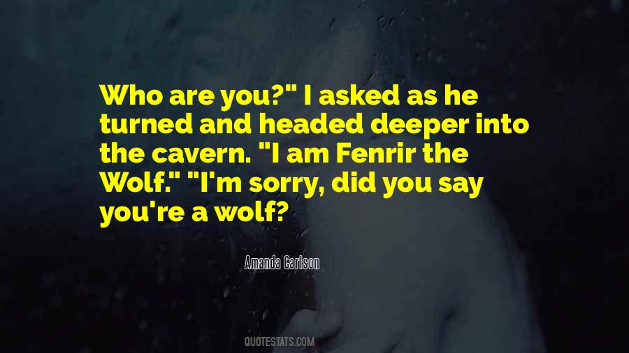 Fantasy Wolf Quotes #743261