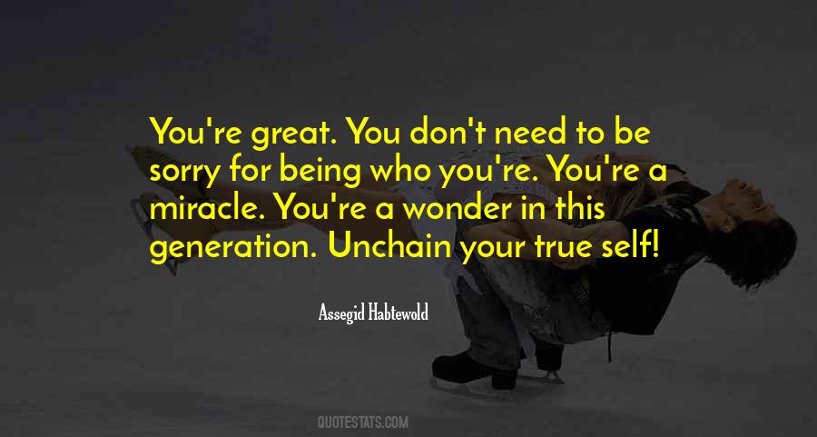 Wonder Unchain Quotes #343160