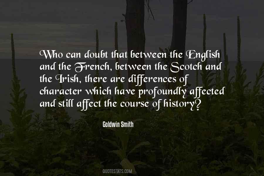 Quotes About The English And The French #1067948