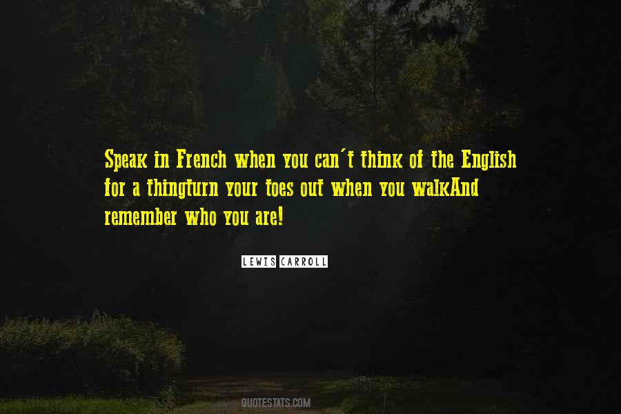 Quotes About The English And The French #112249