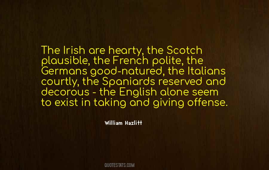 Quotes About The English And The French #1352935